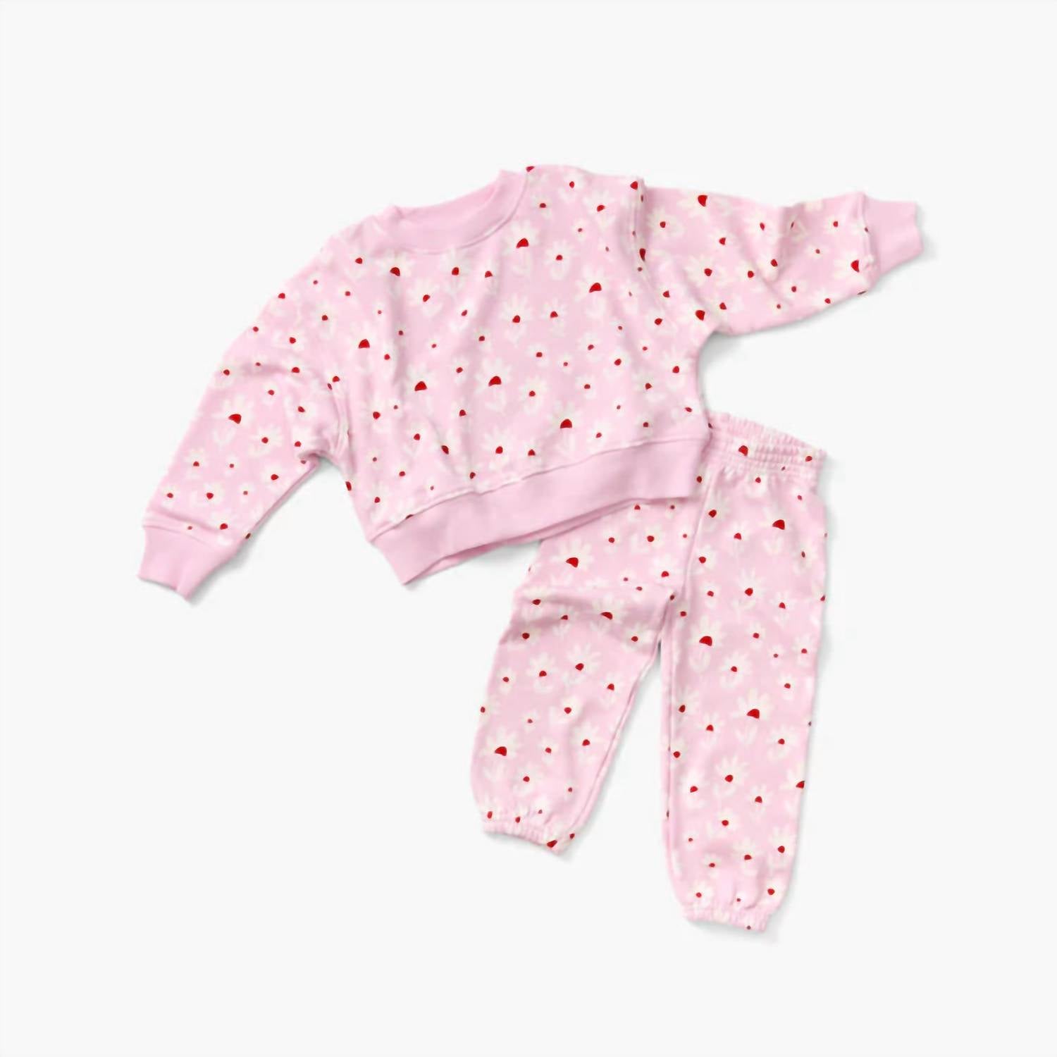 Lewis - Girl's Flower Field & Peony Sweatpants
