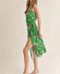 Sage The Label - Greener Side Midi Wrap Dress