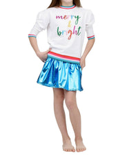 Azarhia - Girls Merry & Bright Sweatshirt