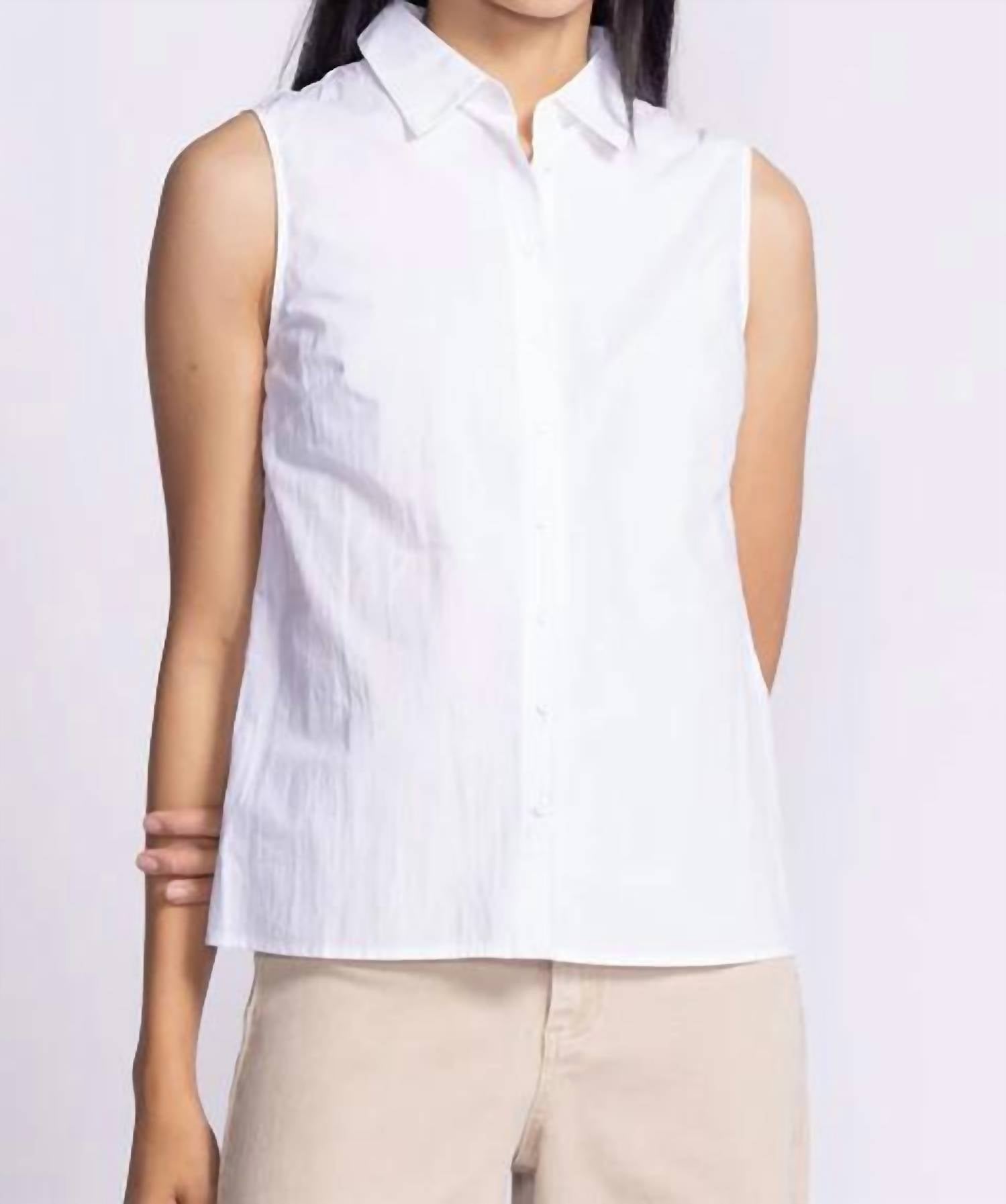 PINK MARTINI Lisa Top in white - women's shirt