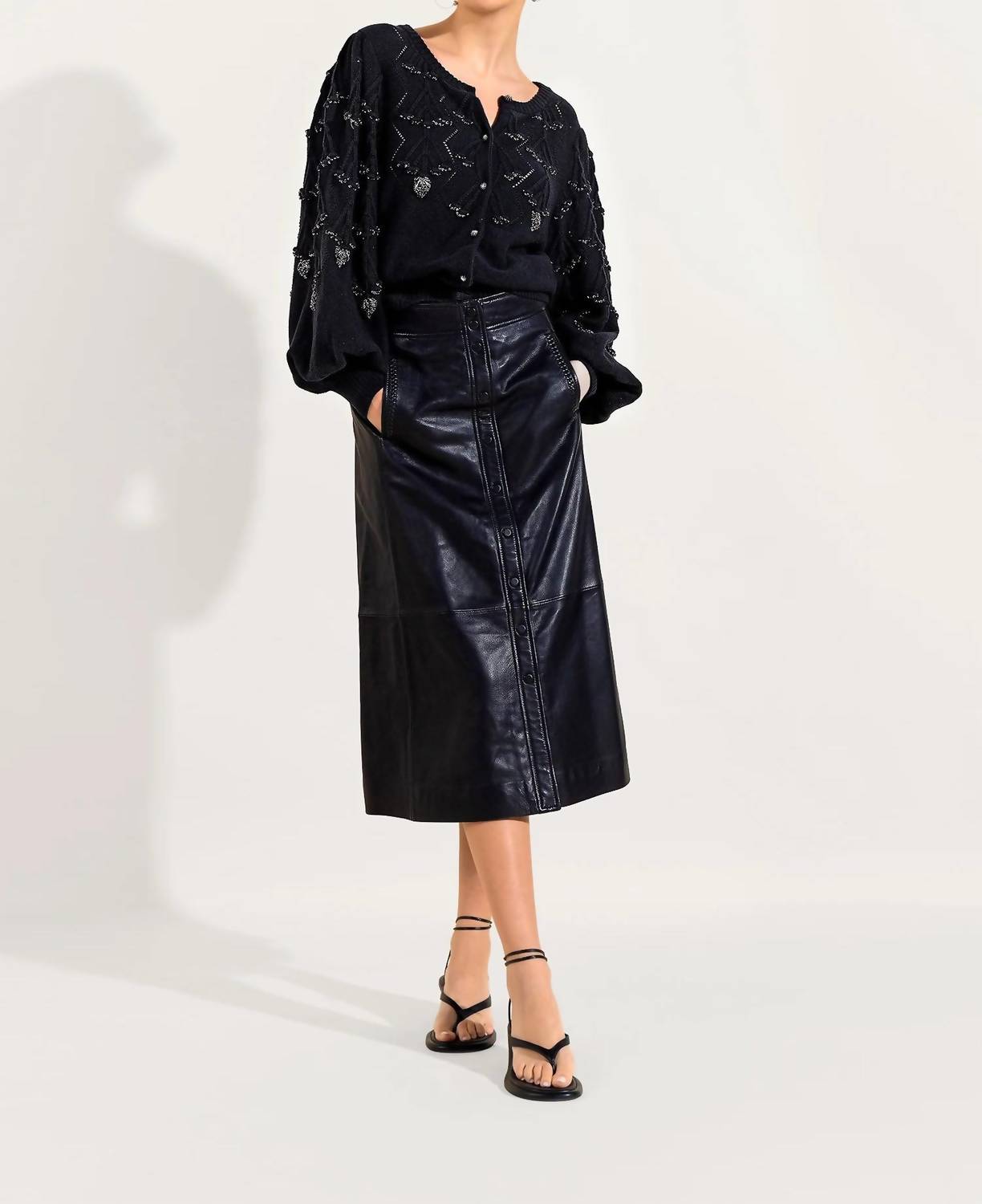 Scarlett Poppies - Elevation Billowing Sleeves Cardigan