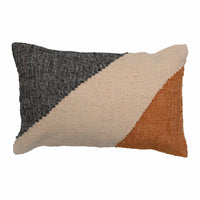 Creative Co-Op - Woven Cotton Blend Lumbar Pillow