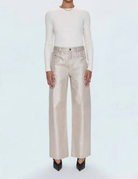 Pistola - Tate High Rise Bowed Wide Leg Jeans