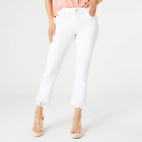 Coco + Carmen - Omg Zoey Zip Capri With Fringe Jeans