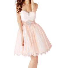 Angela & Alison - Short Prom Dress