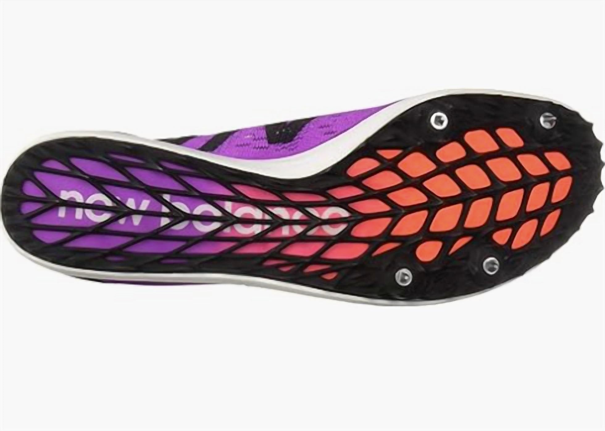 New Balance Women's Ld5000 V6 Spike Shoes in voltage violet black - women's shoe - view 7