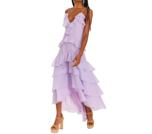Allison New York - Cassidy Ruffled Maxi Dress
