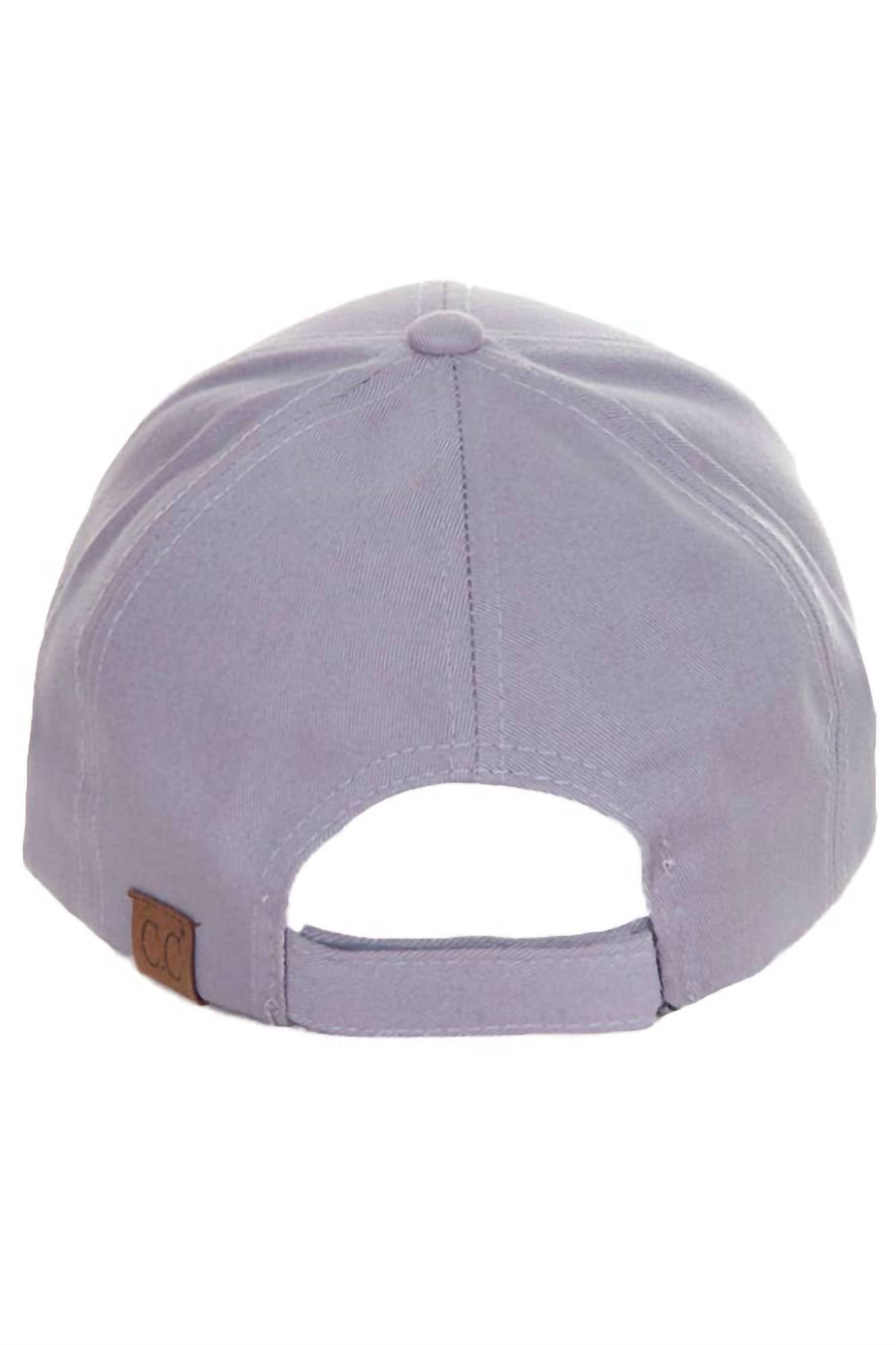 C.C - Women's Wine O'clock Baseball Cap