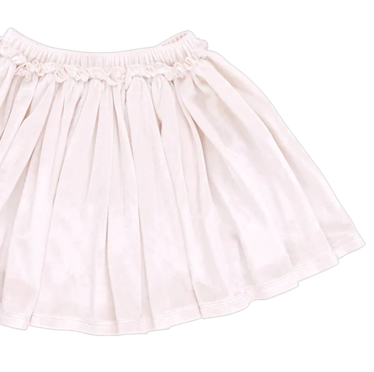 Pink Chicken - Girls Velour Gianna Skirt