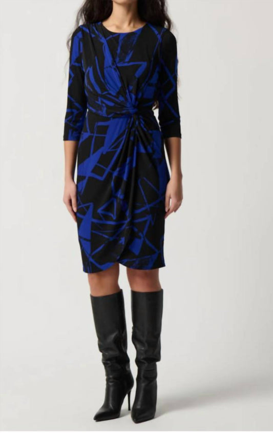 Joseph Ribkoff - Blue midi dress