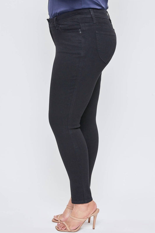 Ymi - Wannabettabutt Mid-rise Skinny Jeans -plus