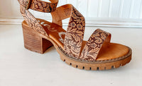 Very G - Women's Stephanie Tooled Block Heel