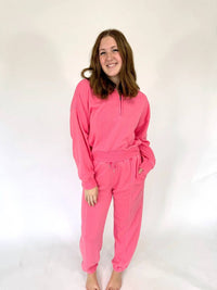 Hyfve - Cozy Matching Sweatshirt And Pants Lounge Set