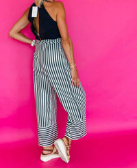 Klesis - Lynn Striped Jumpsuit