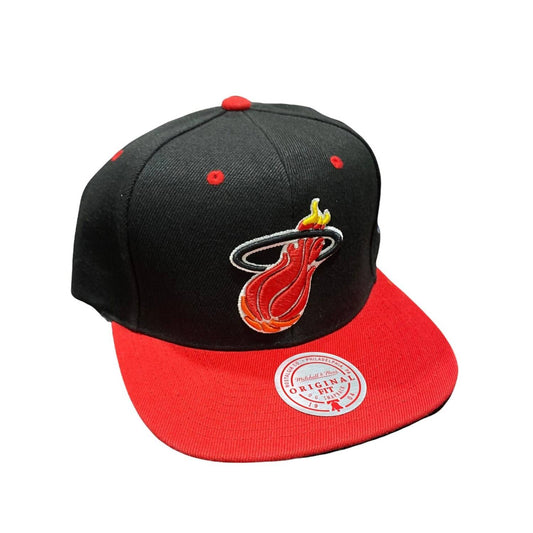 Mitchell & Ness - MEN'S NBA HWC MIAMI HEAT LOTTO PICK SNAPBACK CAP