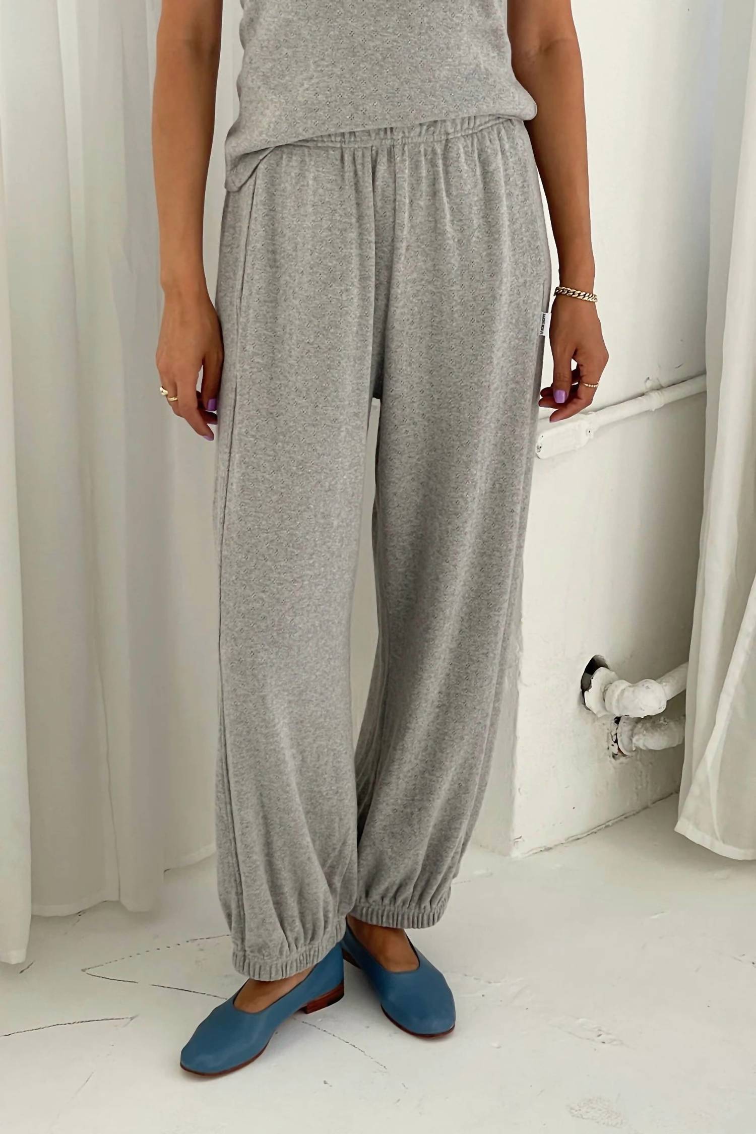 Le Bon Shoppe - Pointelle Balloon Pants