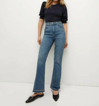 Veronica Beard - Carson Ankle Flare With Let Down Jean