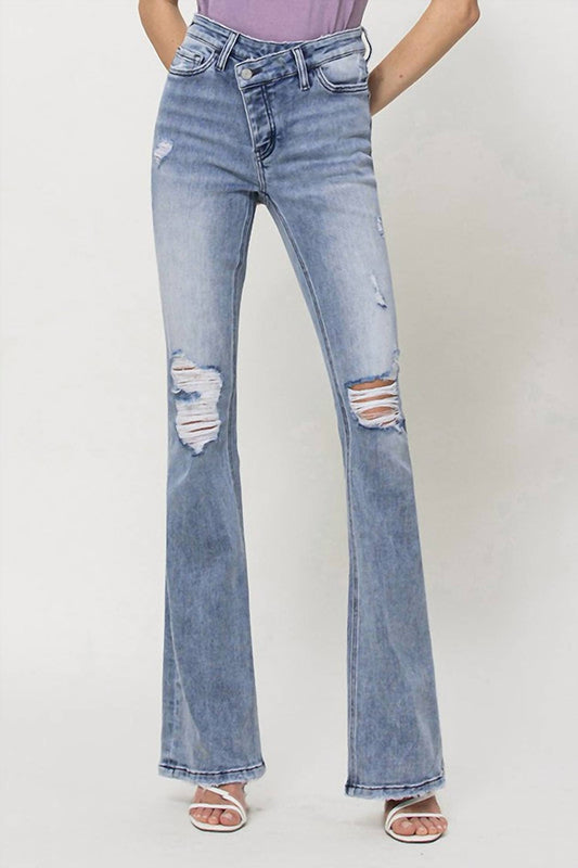 Flying Monkey - Cameron Criss Cross Flare Jean