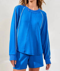 Tribal - Women's Piping Sweatshirt