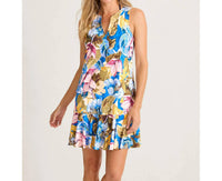 Tommy Bahama - Playa Marbella Split Neck Spa Dress Cover Up