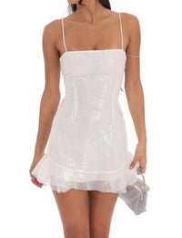 Lucy In The Sky - Women's Made In Heaven Sequin Mini Dress