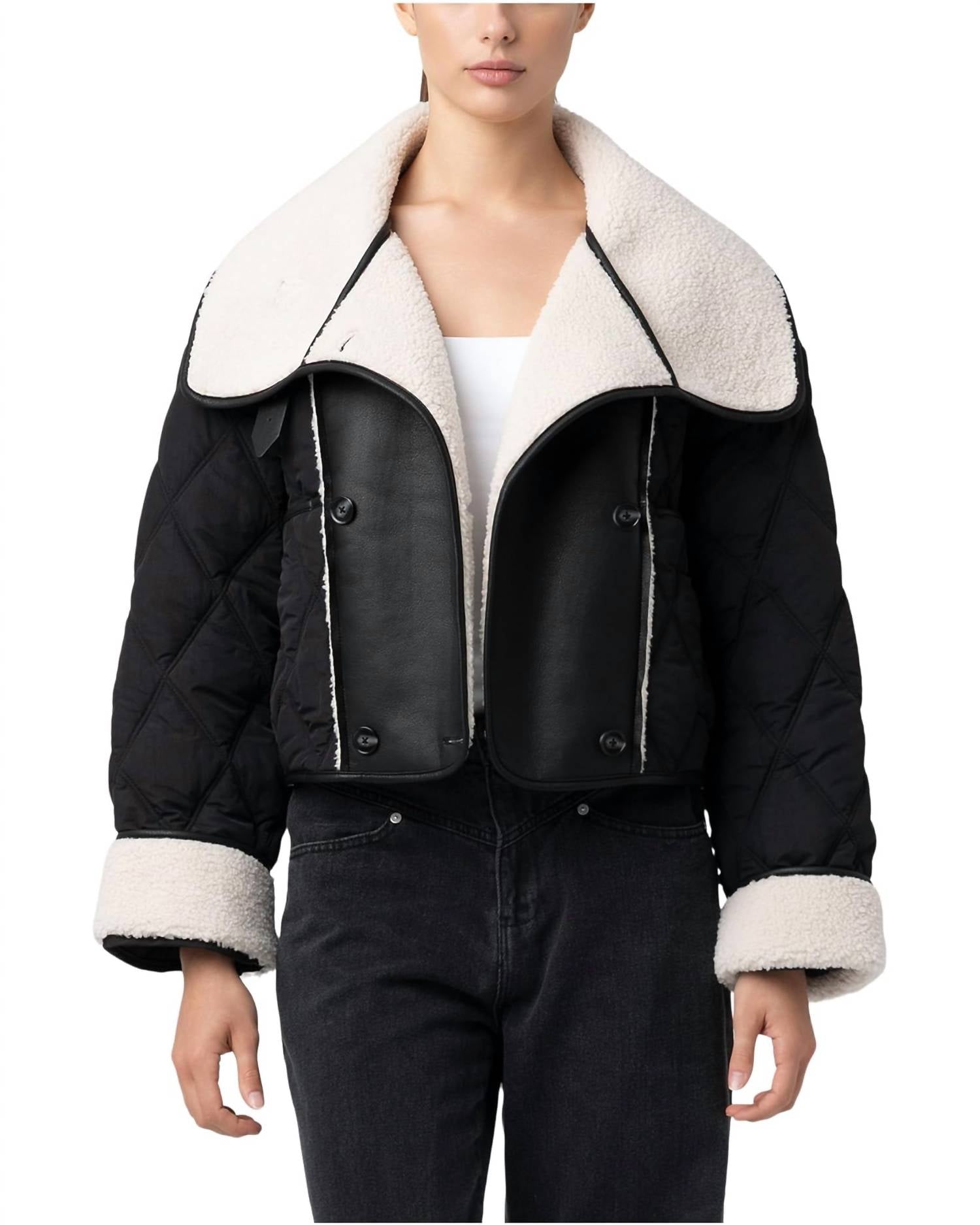 Blank - Second Wind Quilted Sherpa Jacket