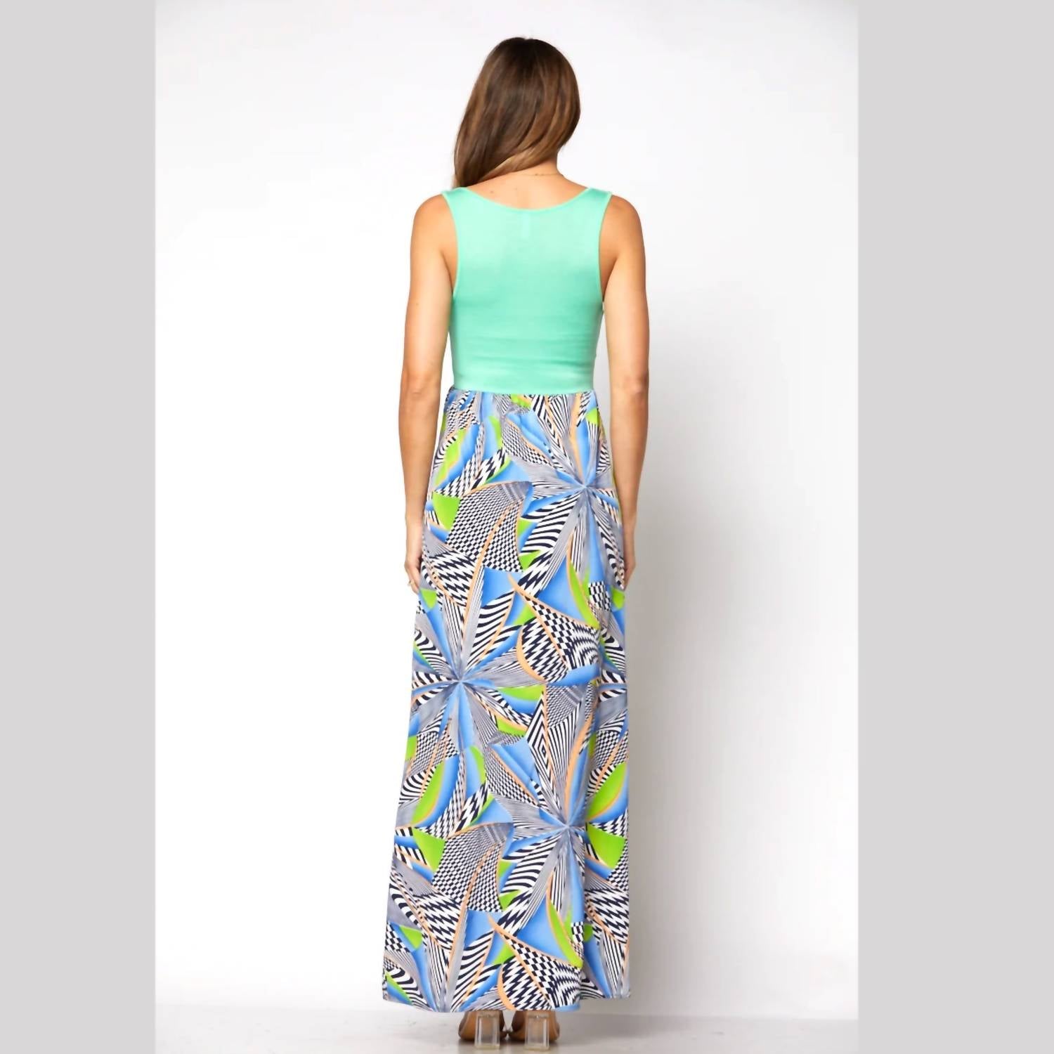 Tyche - Tropical Getaway Maxi Dress