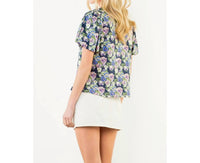 Thml - Floral Puff Sleeve Top