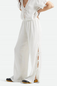 Brixton - Women's Seaside Eyelet Wide Leg Pant