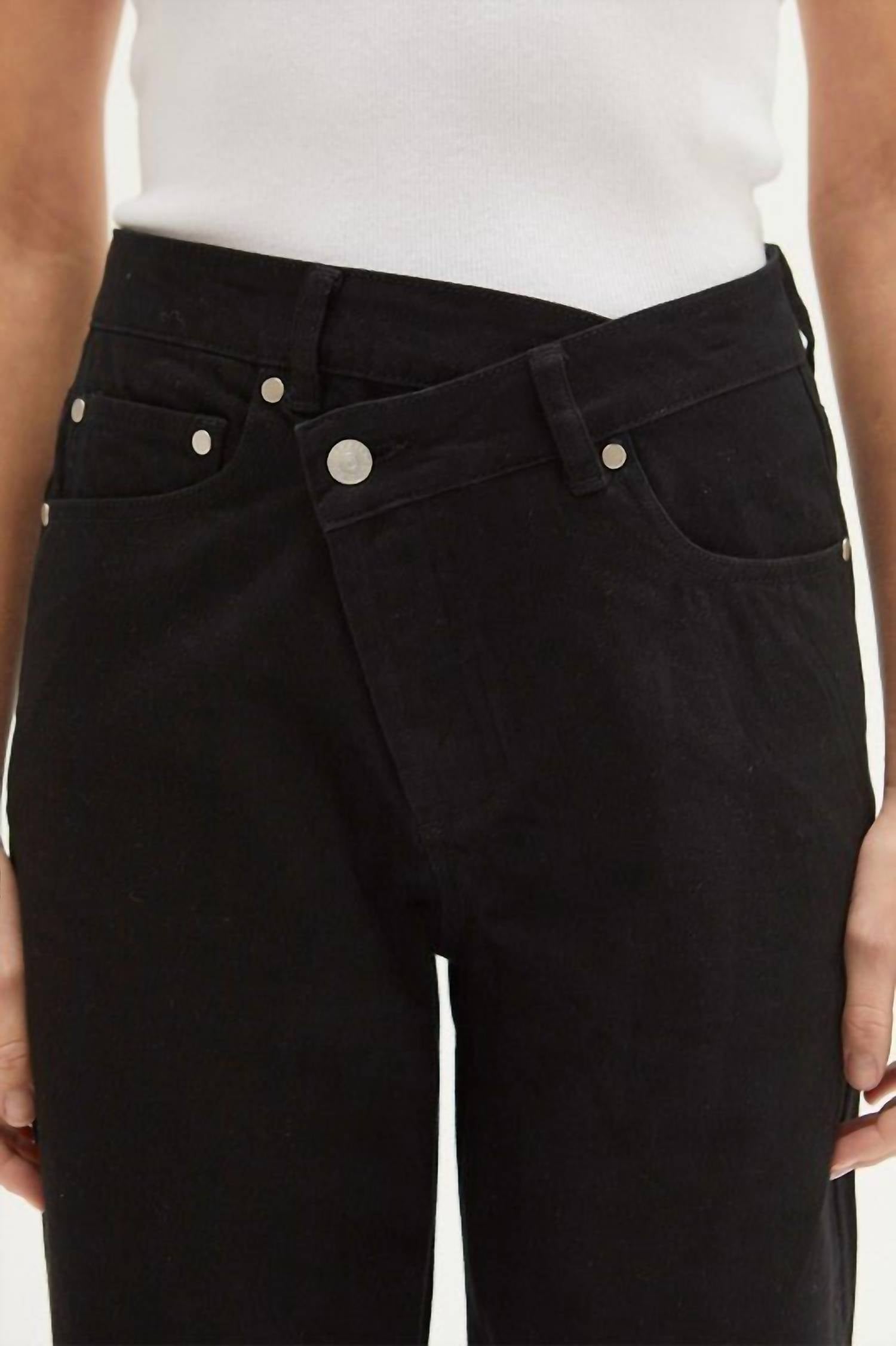 Jbd. - Chelsea Straight-leg Asymmetric Waist Jean