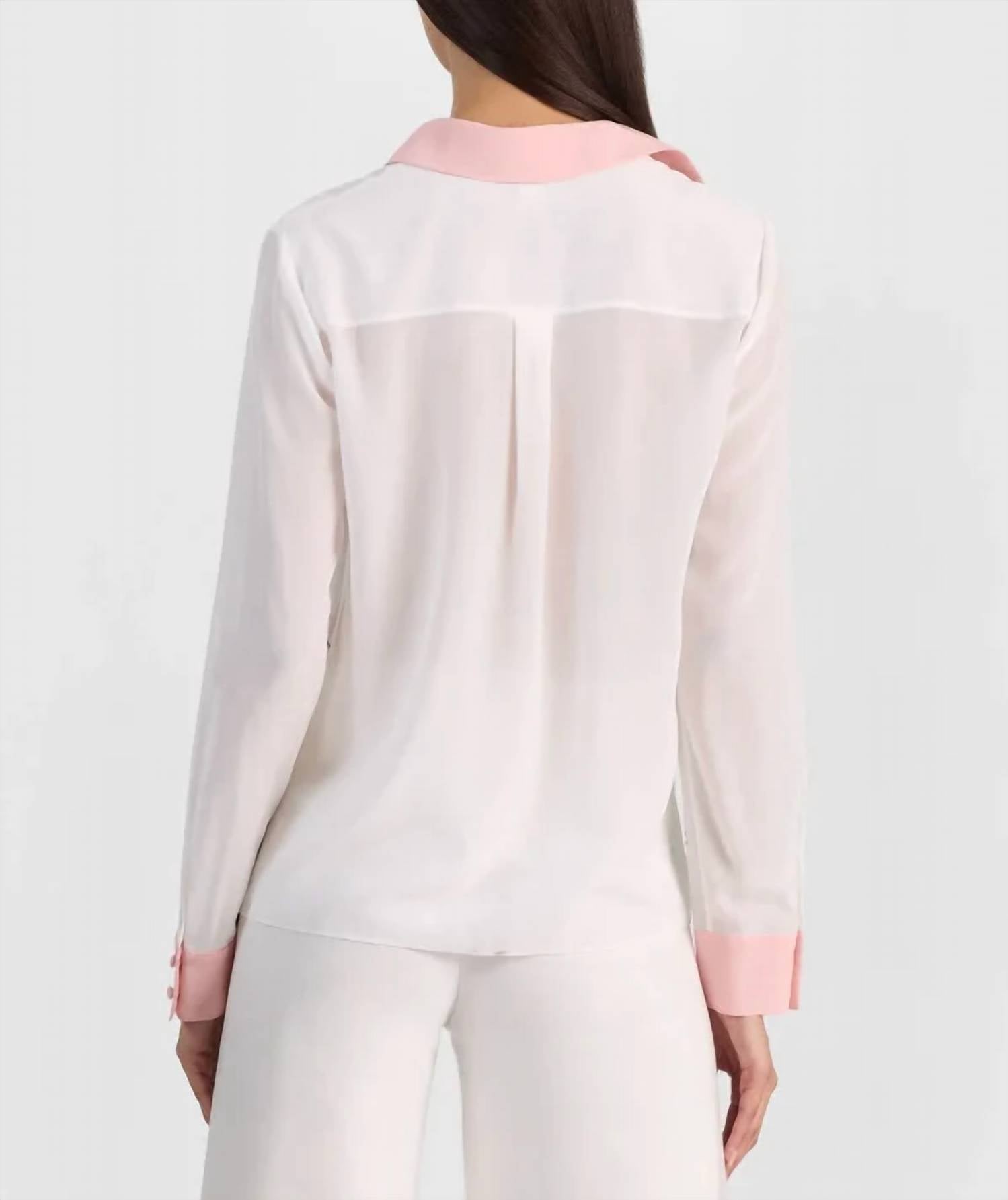 Alice + Olivia - Willa Silk Blouse