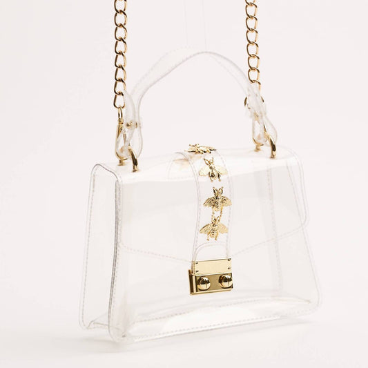 Clearly Handbags - Kathryn Bee Clear Stadium Bag