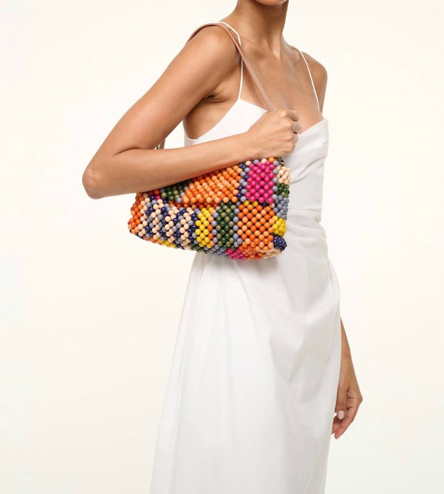 Staud - Women's Timmy Beaded Shoulder Bag
