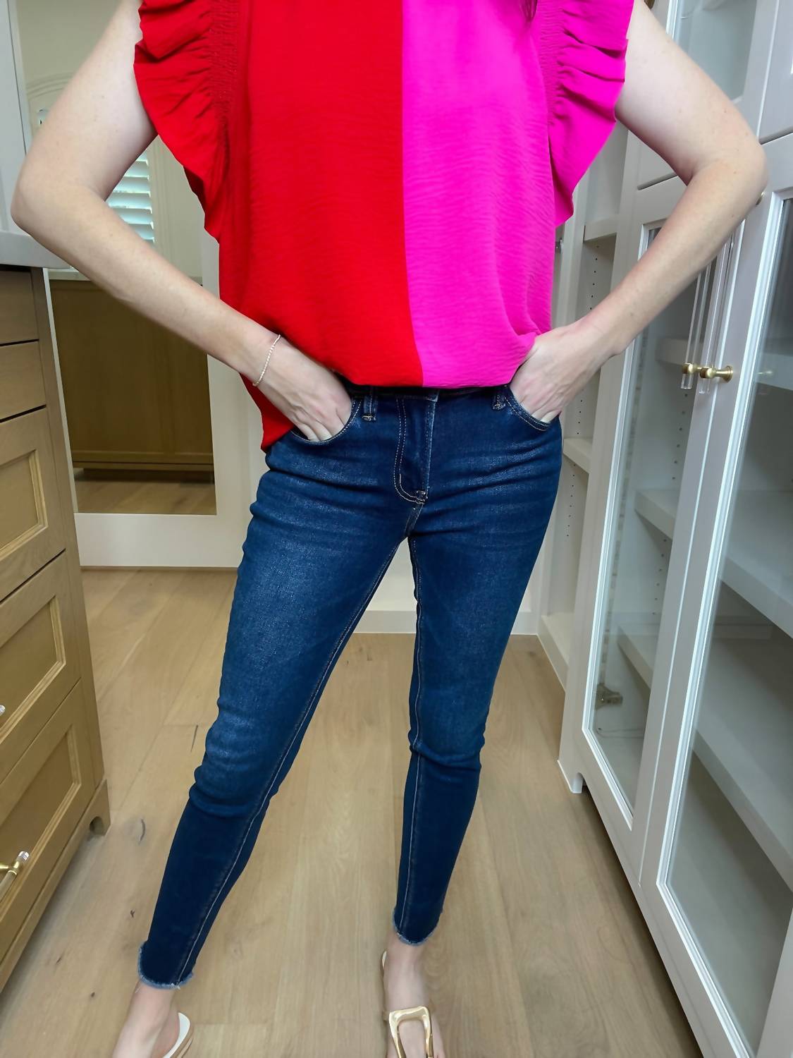 Vervet By Flying Monkey - Emerson Mid Rise Skinny Jeans
