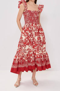Cara Cara - ruby dress