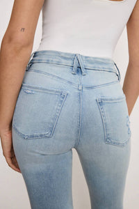 Good American - Good Legs Crop Mini Boot Jeans