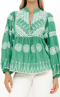 Oliphant - Mandarin Balloon Top