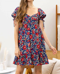 Blu Pepper - Floral Mini Dress