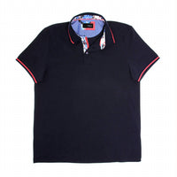 Eight X - Polo Shirt With Red Trim