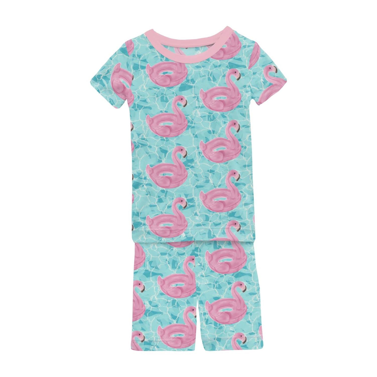 Kickee - Kid's Short Sleeve Pajama Set With Shorts