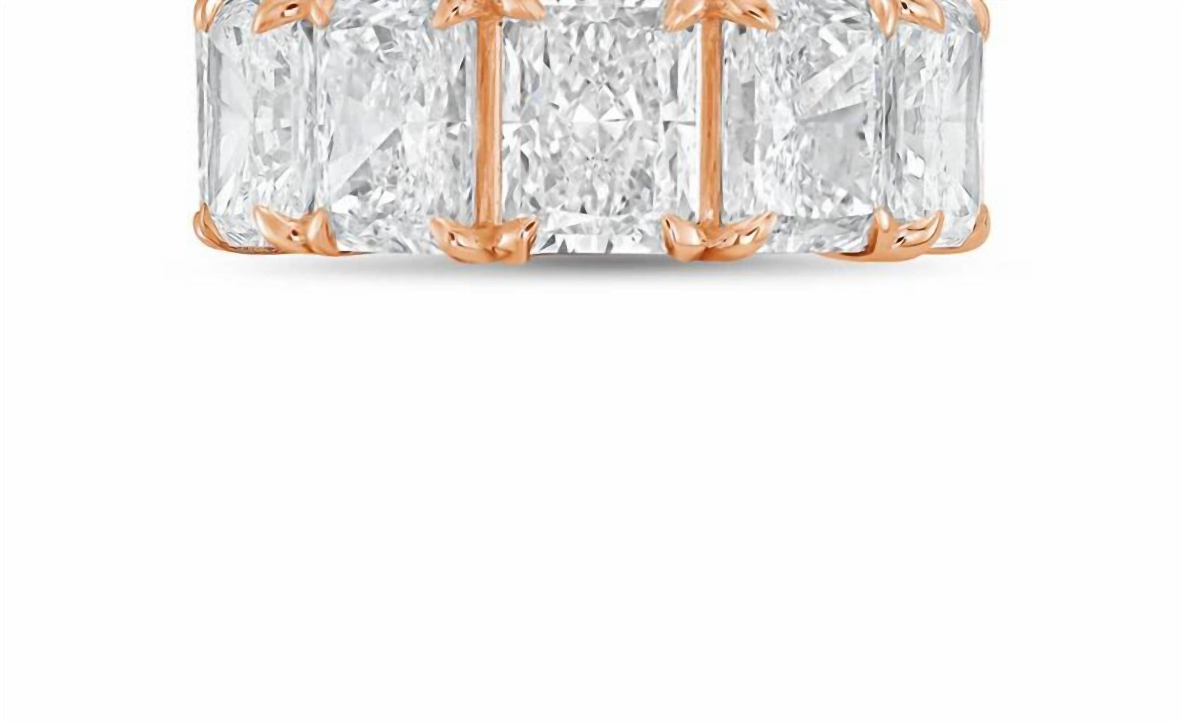 Diana M Jewels - Women's Radiant Lab-Grown Diamond Eternity Band (19.00 Ct) - Signature