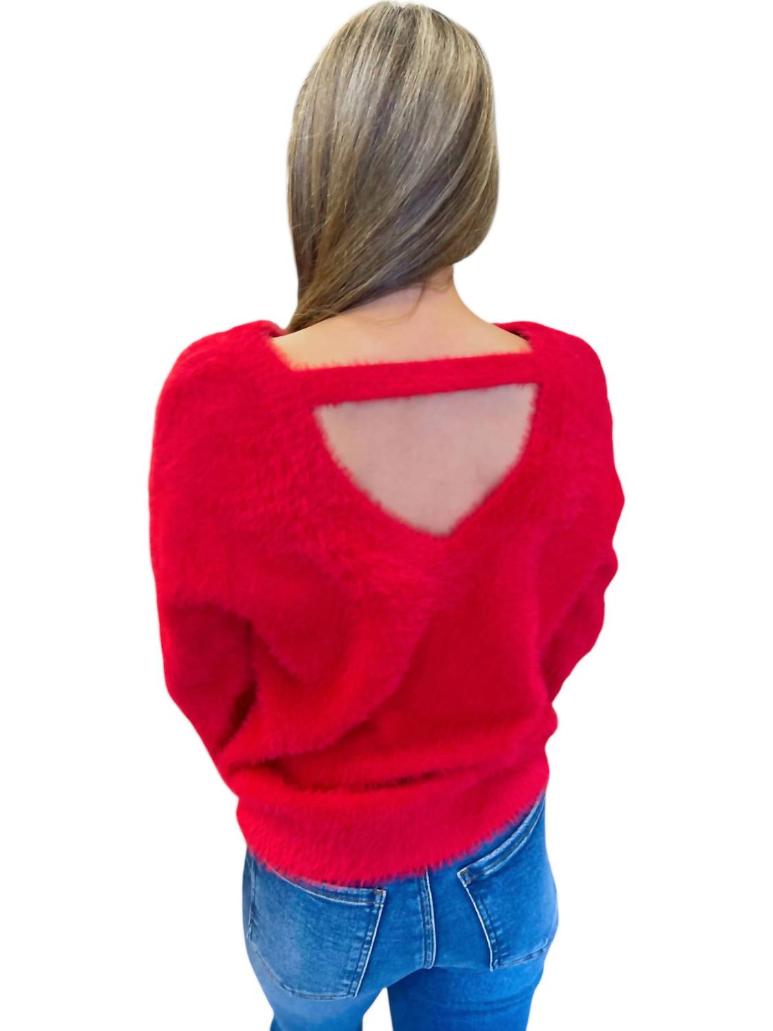 Hem & Thread - Merry Fuzzy Eyelash Sweater
