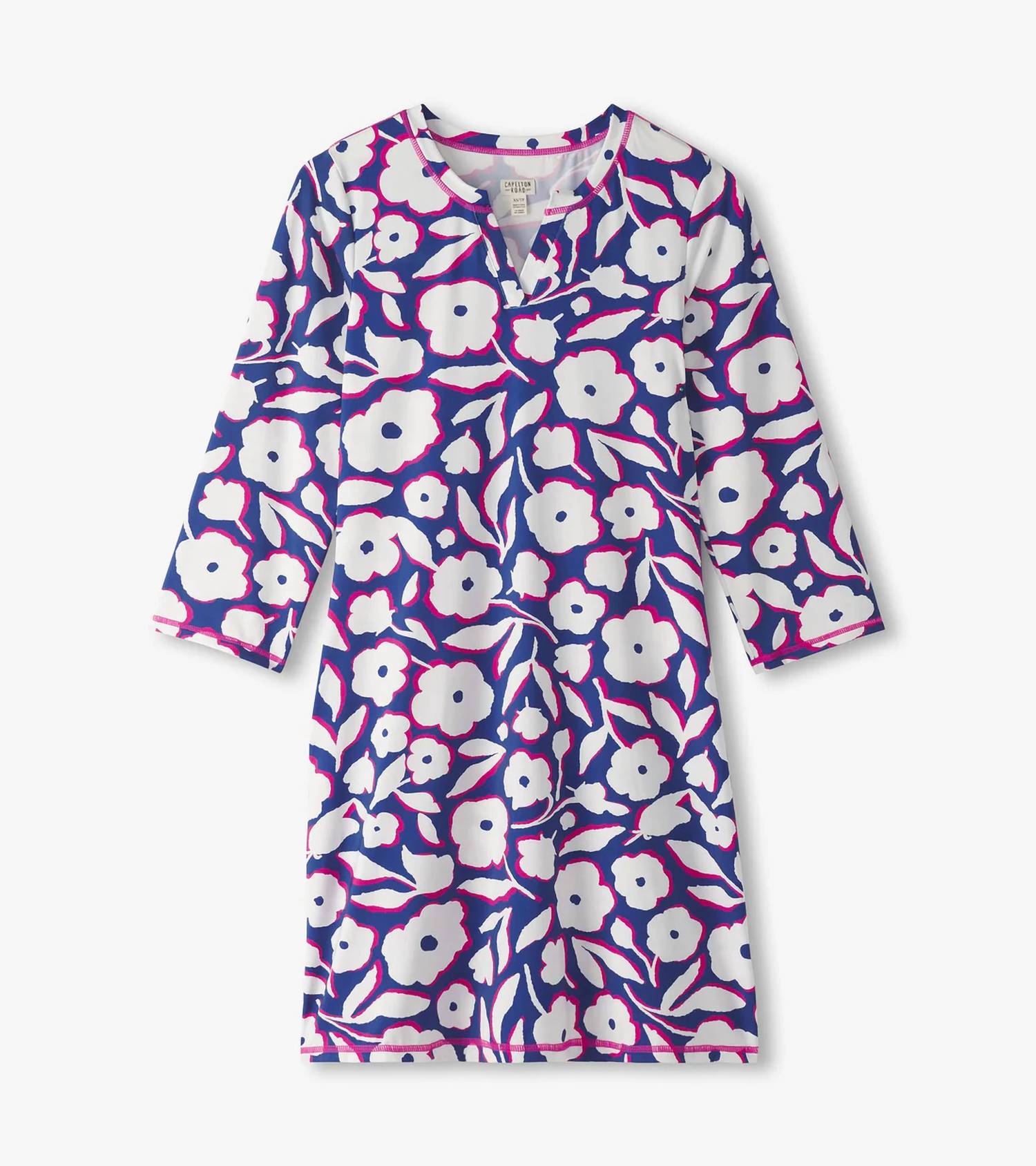 Hatley - Notch Neck Mini Dress