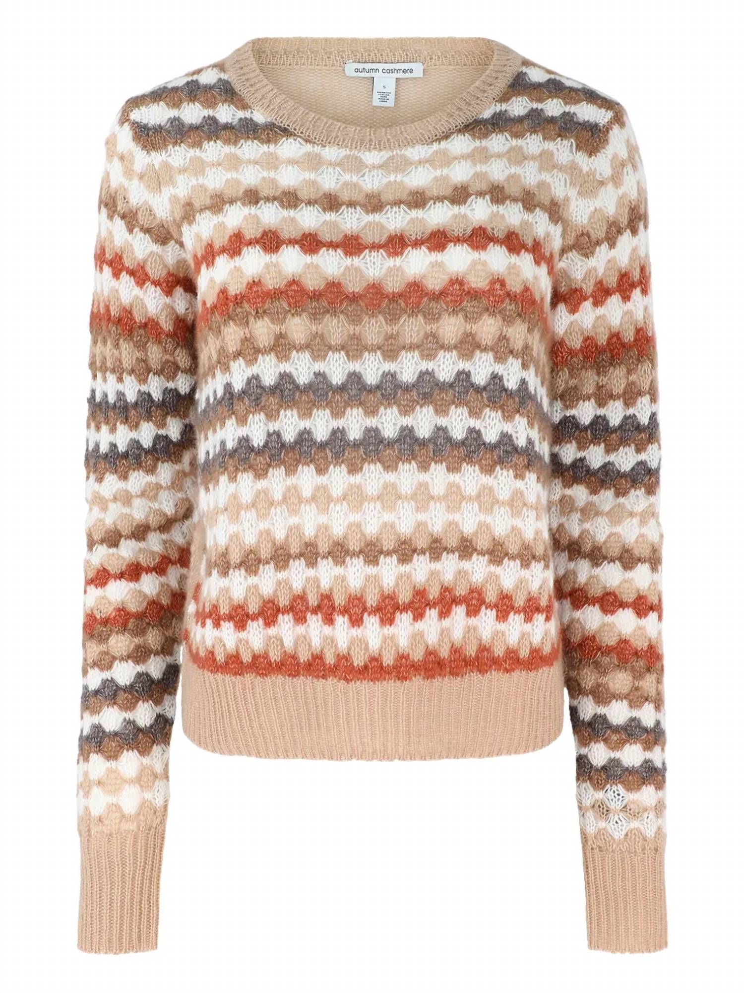 Autumn Cashmere - Trench Crew Neck Sweater