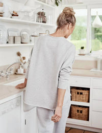 Frank & Eileen - Anna Long Sleeve Capelet Sweatshirt