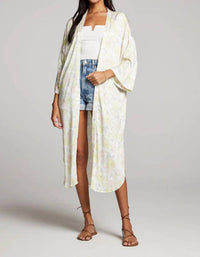 Saltwater Luxe - Banks Floral Kimono