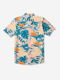 Volcom - Men's Leaf Pit Floral Short Sleeves Shirt