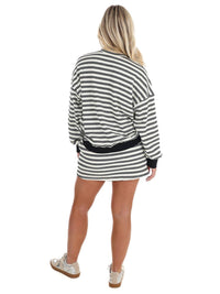 Le Lis - After Hours Stripe Two Piece Set