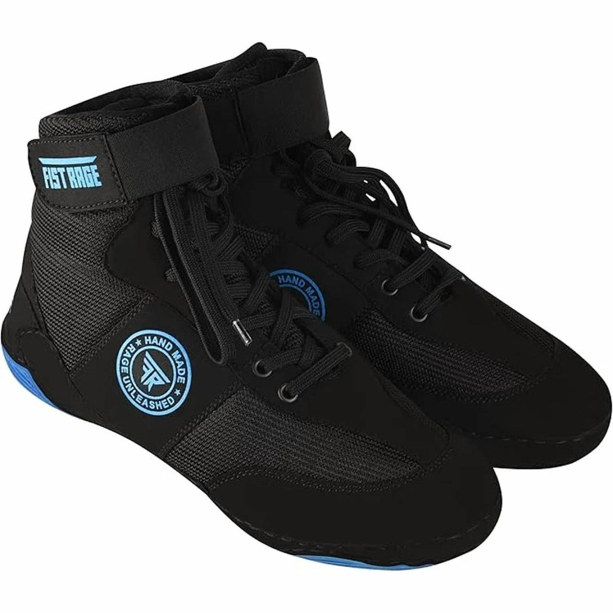 Fist Rage - Men's Hook Loop Sports Fighting Wrestling Shoes