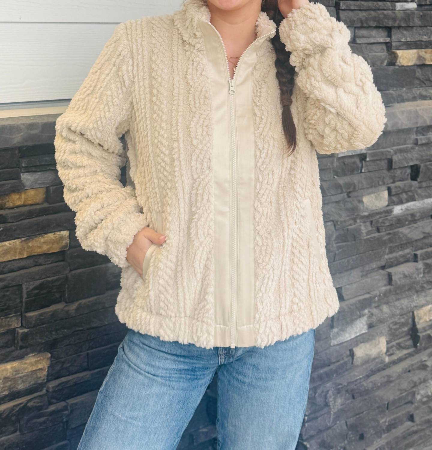 Threads 4 Thought - Patsy High Neck Jacket